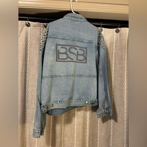 Brand new! Backstreet Boys BSB XXL denim jacket 🩵 🤍 🎶 🎤